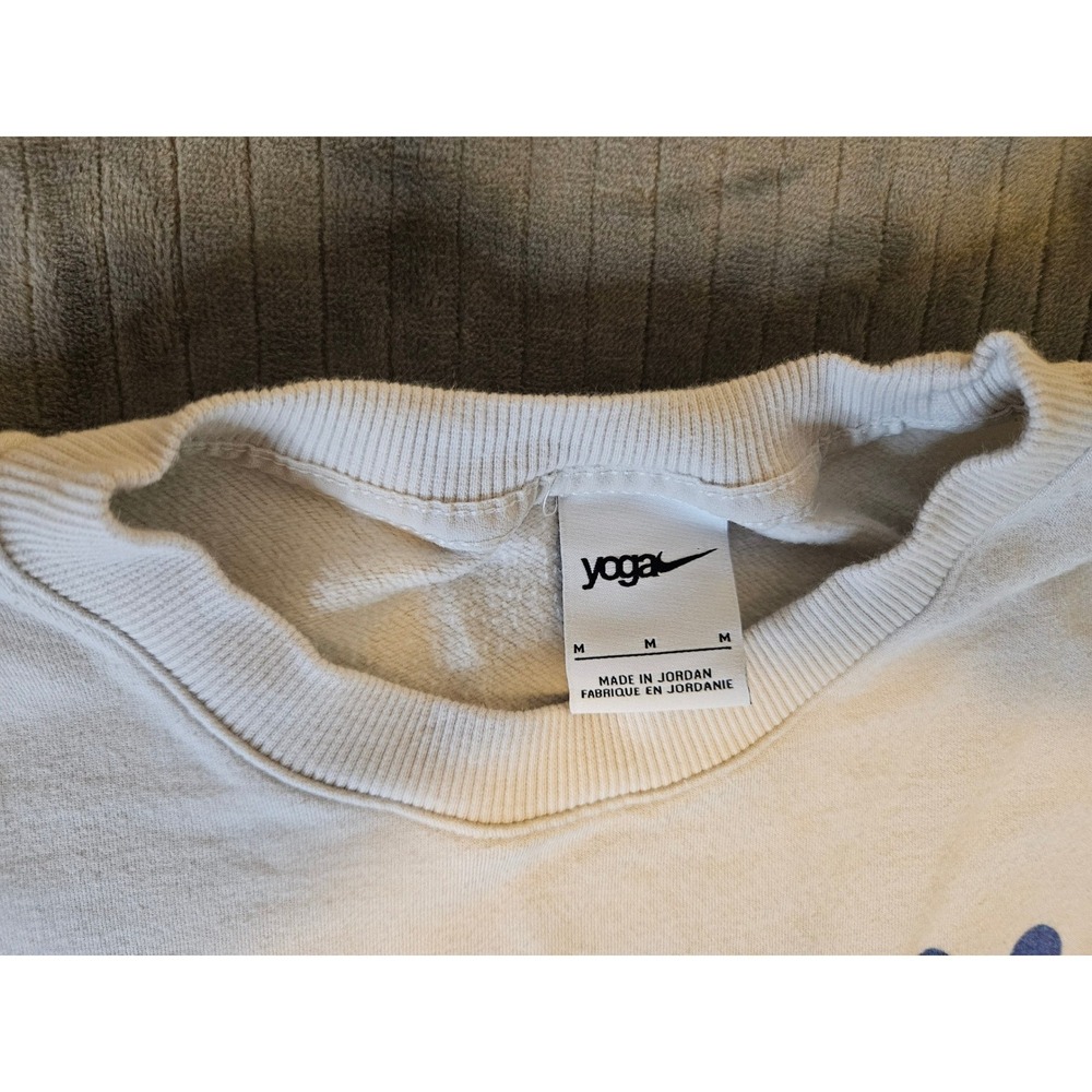 Nike Yoga Artist In Residence Robbie Simon Sweatshirt Cream Rainbow Medium - Picture 5 of 6